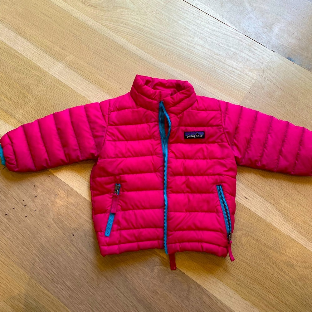 Kids Patagonia puffer- like new! Pink